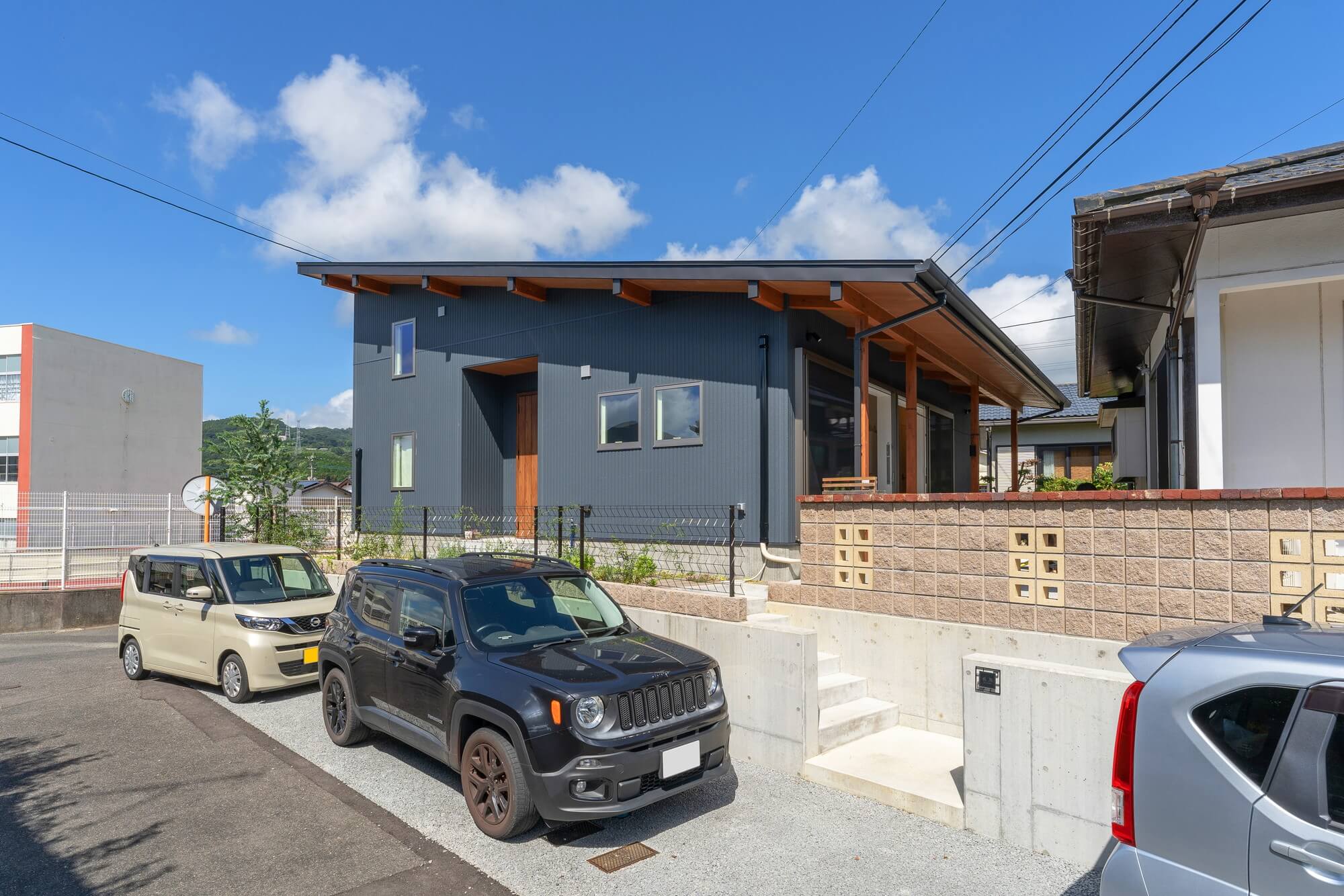   平屋+スキップフロアで暮らす、開放感ある住まい